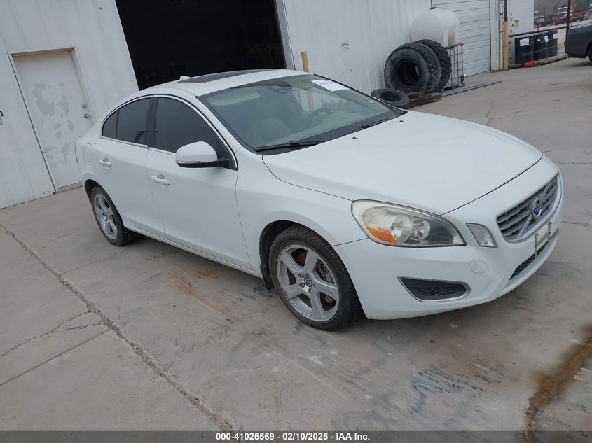 2012 Volvo S60 VIN YV1622FS4C2128219 IAAI salvage auction — HAIL, Salvage Title, sold $300 on 2026-07-09 (photo 1)