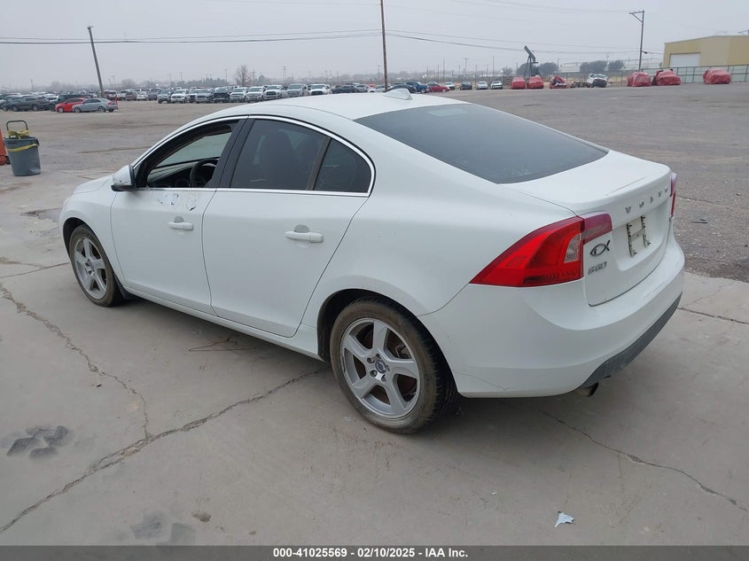 2012 Volvo S60 VIN YV1622FS4C2128219 IAAI salvage auction — HAIL, Salvage Title, sold $300 on 2026-07-09 (photo 3)