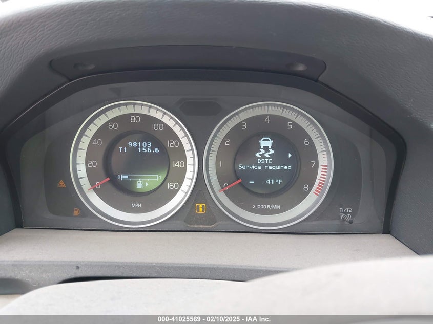2012 Volvo S60 VIN YV1622FS4C2128219 IAAI salvage auction — HAIL, Salvage Title, sold $300 on 2026-07-09 (photo 7)