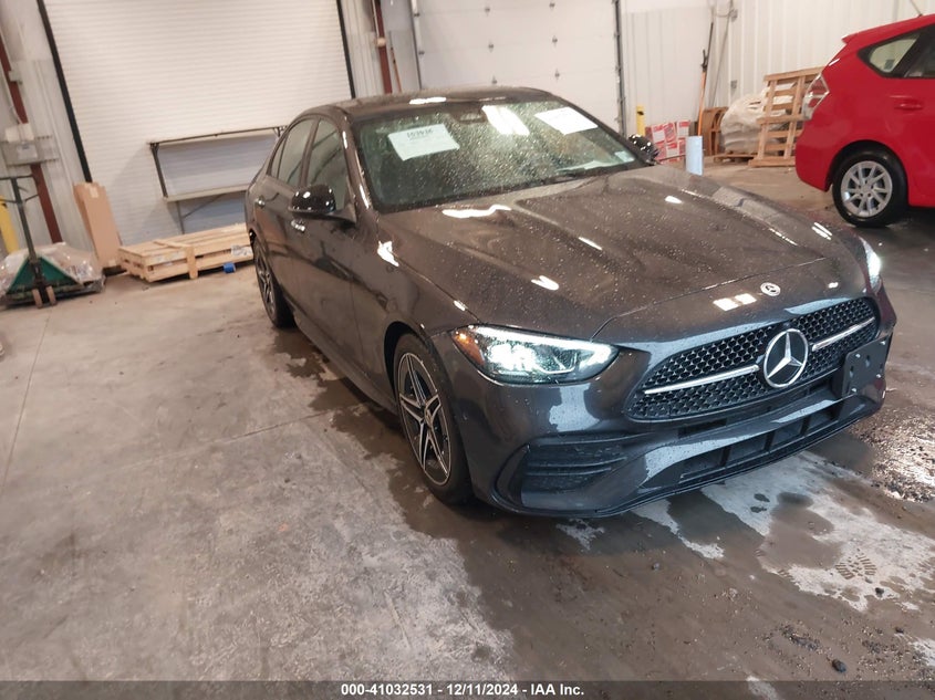 2024 MERCEDES-BENZ C 300 VIN W1KAF4HB8RR220517 — COPART salvage auction photo