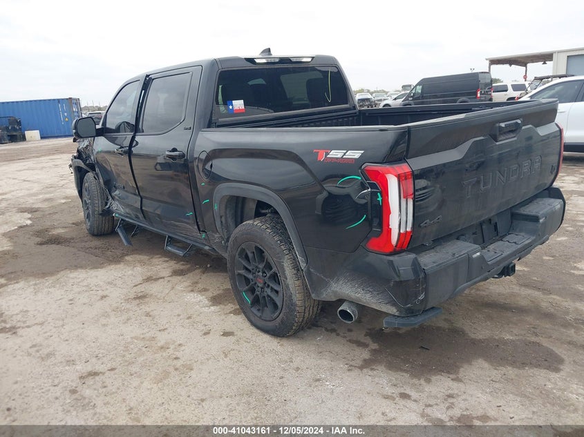 2023 Toyota Tundra VIN 5TFLA5DB2PX102968 COPART salvage auction — Left Side, Clear (Texas), sold $19,300 on 2025-03-17 (photo 3)