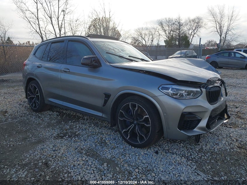 2020 BMW X3 M VIN 5YMTS0C08L9B53531 — COPART salvage auction photo