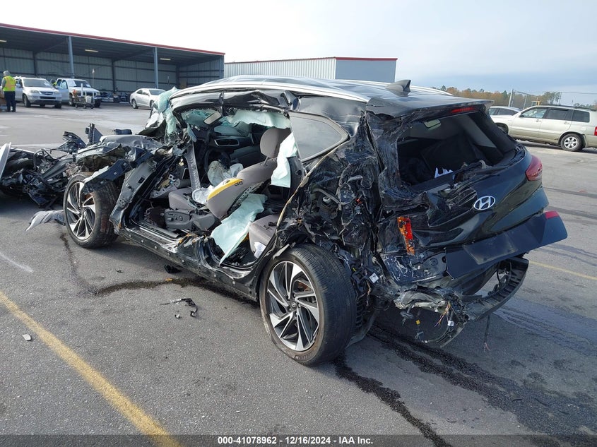 2021 Hyundai Tucson VIN KM8J33AL3MU353865 IAAI salvage auction — LEFT SIDE, Salvage Non-Reb (South Carolina), sold $375 on 2026-07-15 (photo 3)