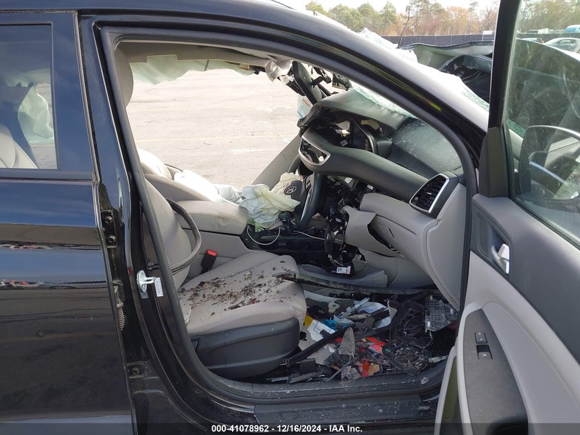 2021 Hyundai Tucson VIN KM8J33AL3MU353865 IAAI salvage auction — LEFT SIDE, Salvage Non-Reb (South Carolina), sold $375 on 2026-07-15 (photo 5)
