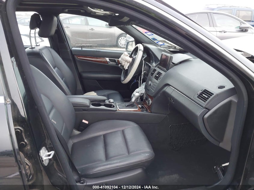 2011 Mercedes-benz C-klasse VIN WDDGF5GB1BR137485 IAAI salvage auction — FRONT END, Salvage (Texas), sold $275 on 2026-07-21 (photo 5)