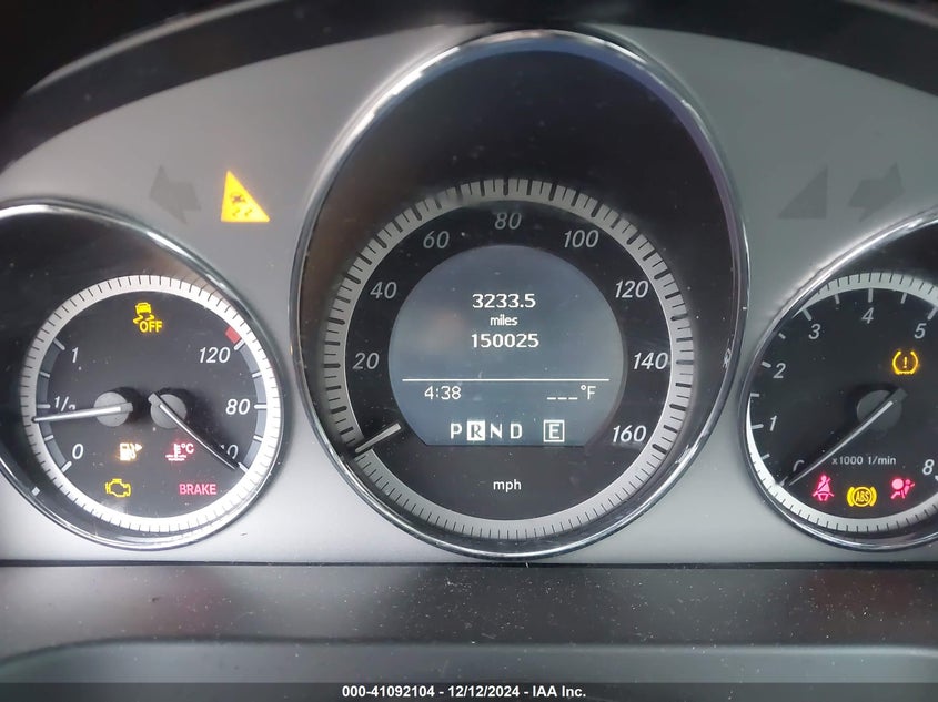 2011 Mercedes-benz C-klasse VIN WDDGF5GB1BR137485 IAAI salvage auction — FRONT END, Salvage (Texas), sold $275 on 2026-07-21 (photo 7)