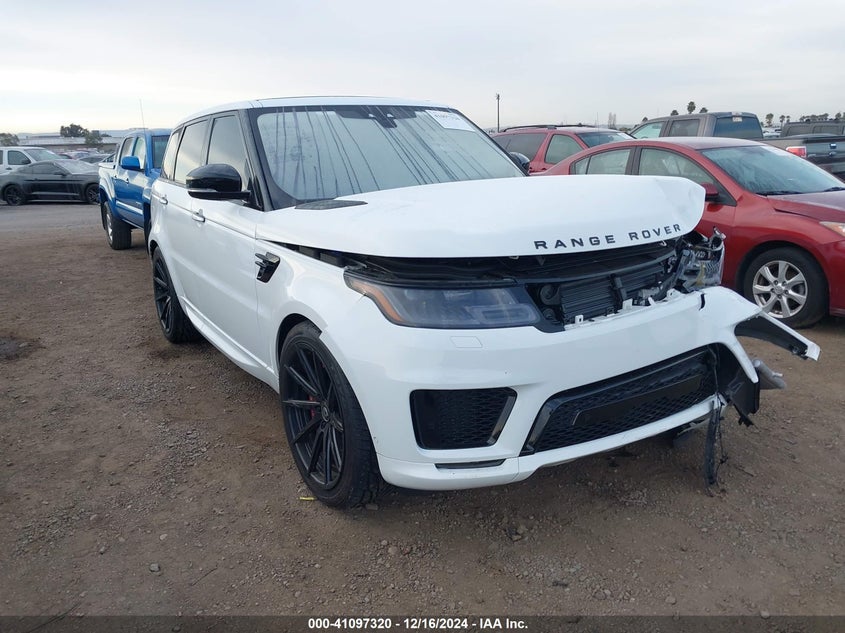 2019 Land rover Range rover sport VIN SALWV2SV8KA847788 COPART salvage auction — Left Front, Salvage (California), sold $26,550 on 2025-01-20 (photo 1)