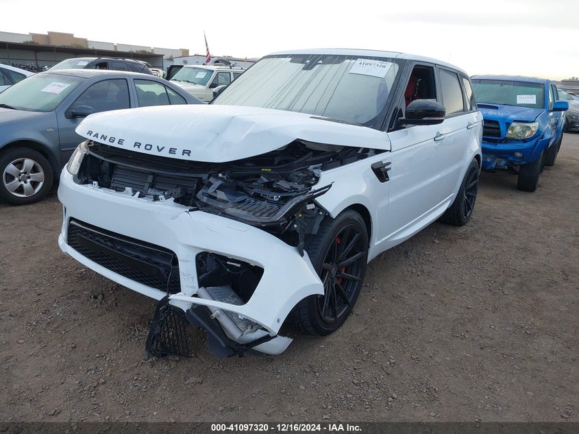 2019 Land rover Range rover sport VIN SALWV2SV8KA847788 COPART salvage auction — Left Front, Salvage (California), sold $26,550 on 2025-01-20 (photo 2)