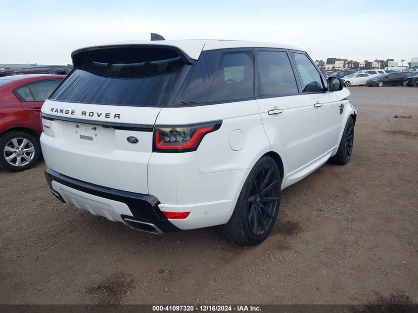 2019 Land rover Range rover sport VIN SALWV2SV8KA847788 COPART salvage auction — Left Front, Salvage (California), sold $26,550 on 2025-01-20 (photo 4)