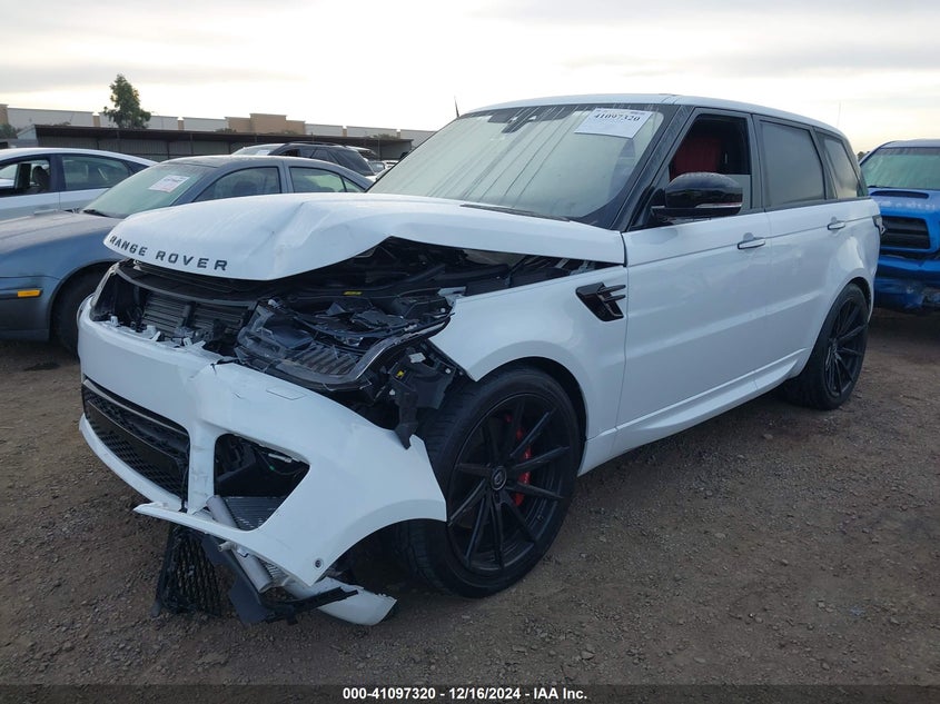 2019 Land rover Range rover sport VIN SALWV2SV8KA847788 COPART salvage auction — Left Front, Salvage (California), sold $26,550 on 2025-01-20 (photo 6)