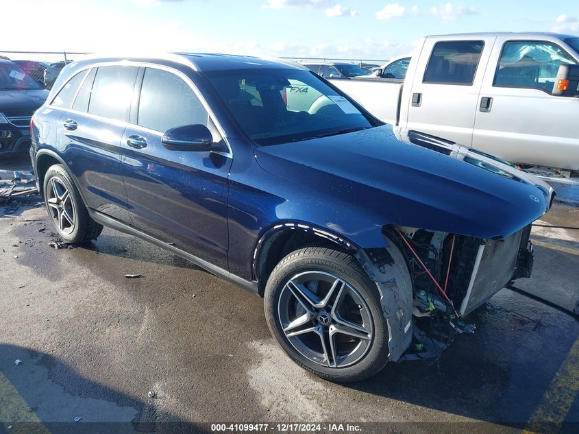 2020 MERCEDES-BENZ GLC 300 VIN W1N0G8DB2LF780664 — COPART salvage auction photo