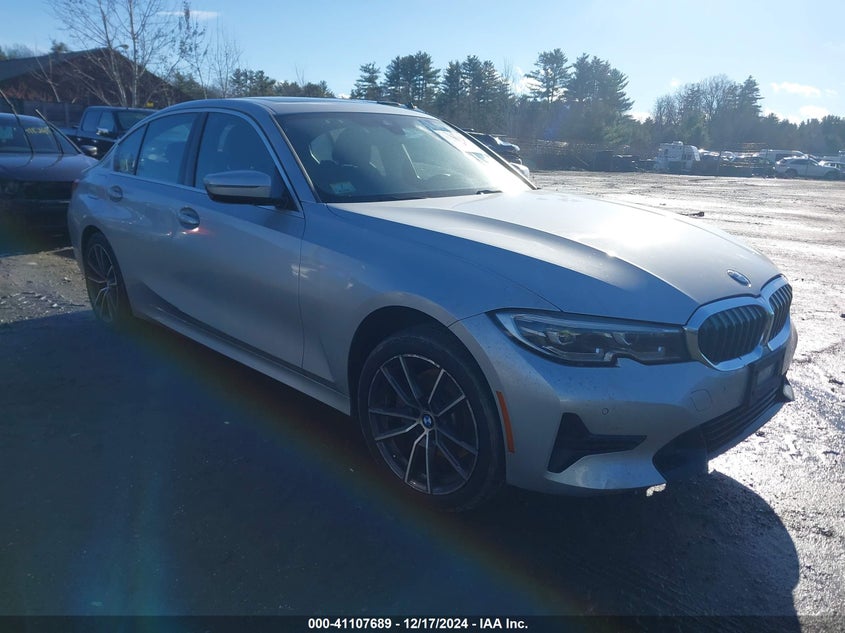 2020 BMW 330I VIN WBA5R7C09LFH45685 — COPART salvage auction photo