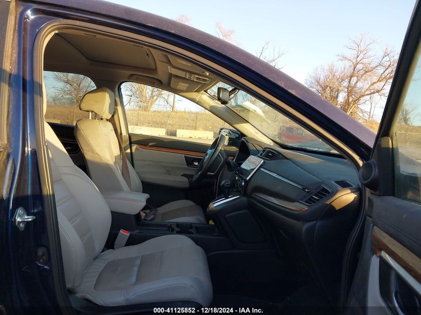 2018 Honda Cr-v VIN 7FARW2H83JE085340 COPART salvage auction — Front End, Clear (Nebraska), sold $7,350 on 2025-02-13 (photo 5)