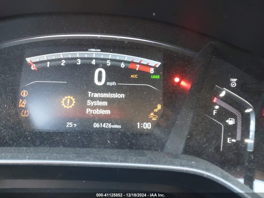 2018 Honda Cr-v VIN 7FARW2H83JE085340 COPART salvage auction — Front End, Clear (Nebraska), sold $7,350 on 2025-02-13 (photo 7)
