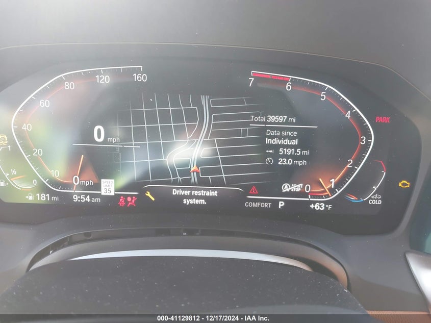 2021 BMW 430I VIN WBA53AP05MCH00710 COPART salvage auction — Front End, Salvage (California), sold $14,550 on 2025-02-19 (photo 7)