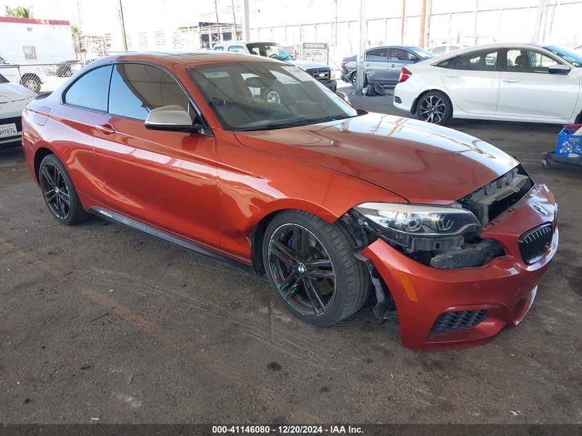 2019 BMW M240I VIN WBA2J5C54KVC07944 — COPART salvage auction photo