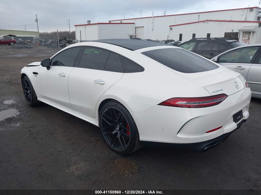 2021 Mercedes-benz Amg gt 43 4-door coupe VIN W1K7X5KB3MA037006 IAAI salvage auction — FRONT END, Salvage Title, sold $26,500 on 2026-08-17 (photo 3)