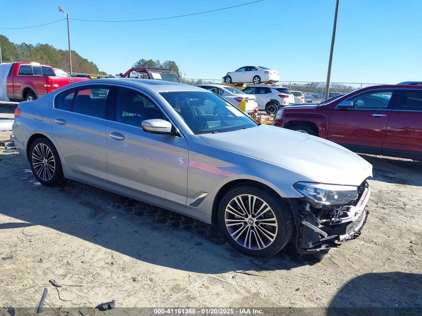2018 BMW 530I VIN WBAJA5C56JWA37199 — COPART salvage auction photo