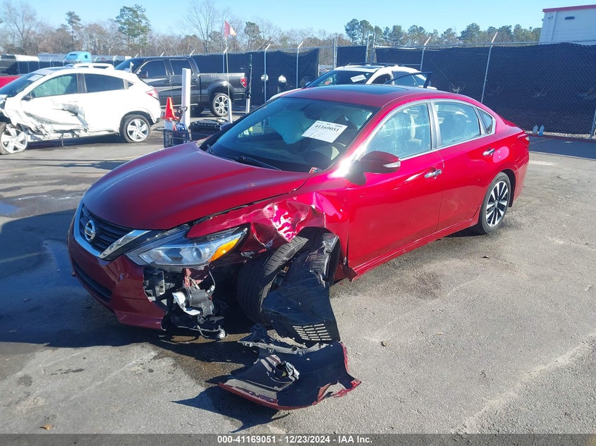 2018 Nissan Altima VIN 1N4AL3AP8JC189169 COPART salvage auction — Left Front, Salvage (South Carolina), sold $2,525 on 2025-02-26 (photo 2)