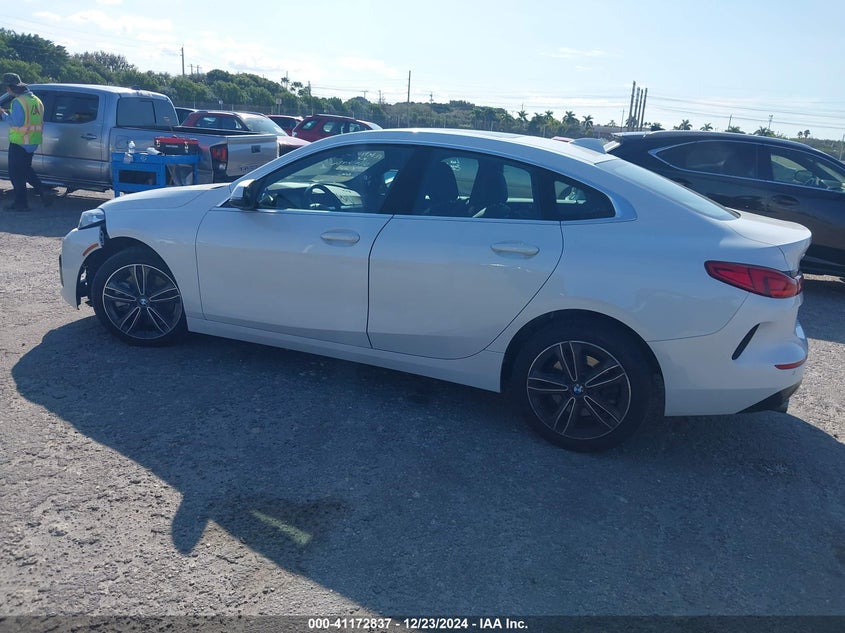 2023 BMW 228 GRAN COUPE VIN WBA73AK02P7M57934 COPART salvage auction — Right Front, Clear (Florida), sold $13,750 on 2025-01-16 (photo 3)