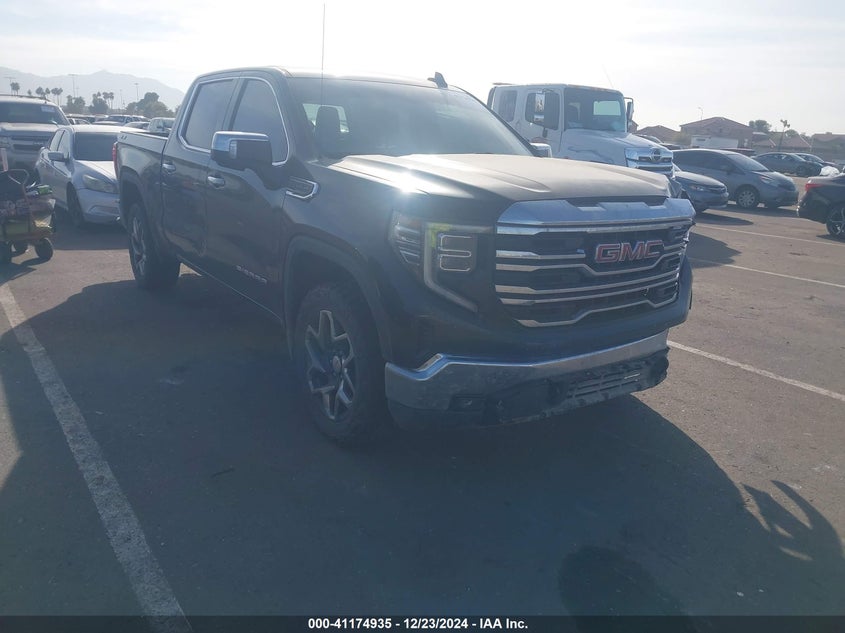 2022 Gmc Sierra 1500 VIN 3GTUUDED7NG670110 — IAAI salvage auction photo