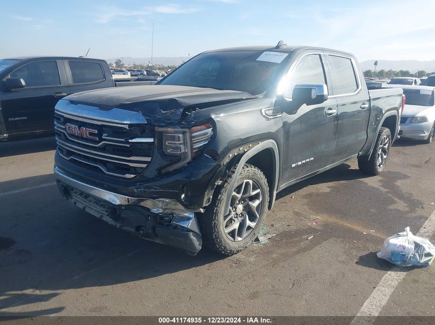 2022 Gmc Sierra 1500 VIN 3GTUUDED7NG670110 IAAI salvage auction — LEFT FRONT, Salvage (Arkansas), sold $15,400 on 2026-08-31 (photo 2)