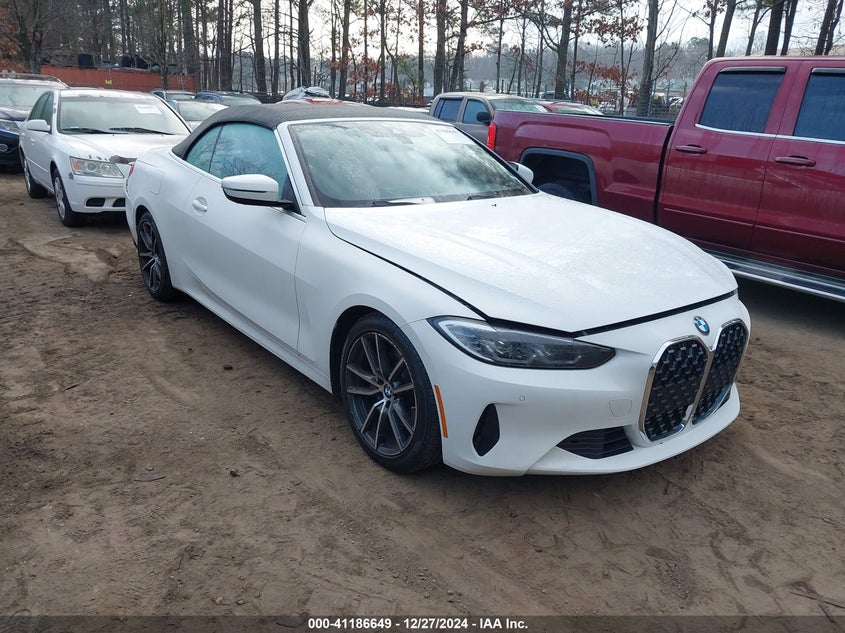 2024 BMW 430I VIN WBA23AT04RCP59292 — COPART salvage auction photo