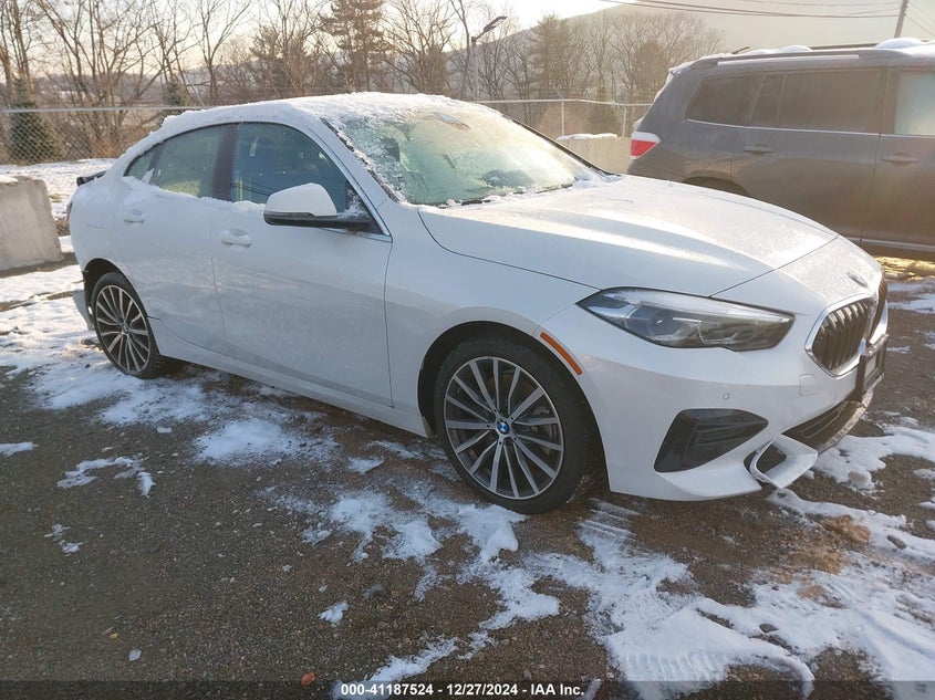 2022 BMW 228 GRAN COUPE VIN WBA73AK03N7K53818 — COPART salvage auction photo