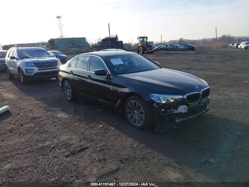 2019 BMW 530I VIN WBAJA7C53KWW07038 — COPART salvage auction photo