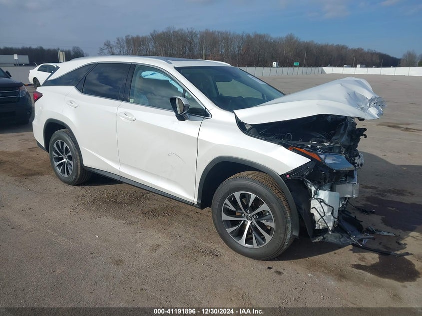 2021 LEXUS RX 350L VIN JTJHZKFA3M2033831 — COPART salvage auction photo