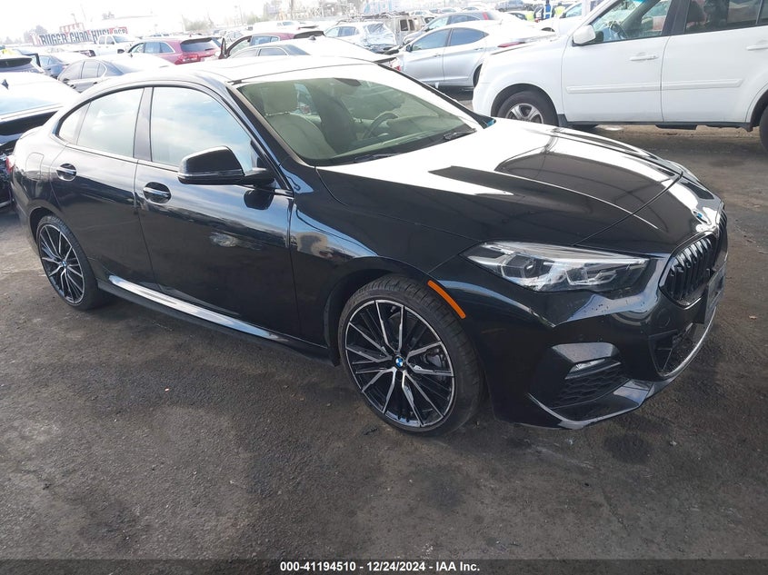 2022 BMW 228 GRAN COUPE VIN WBA73AK0XN7K87285 — COPART salvage auction photo