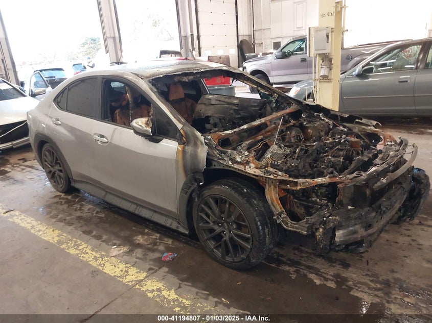 2022 Subaru Wrx VIN JF1VBAF65N9003843 IAAI salvage auction — Burn Engine, Salvage (Oregon), sold $475 on 2026-07-16 (photo 1)