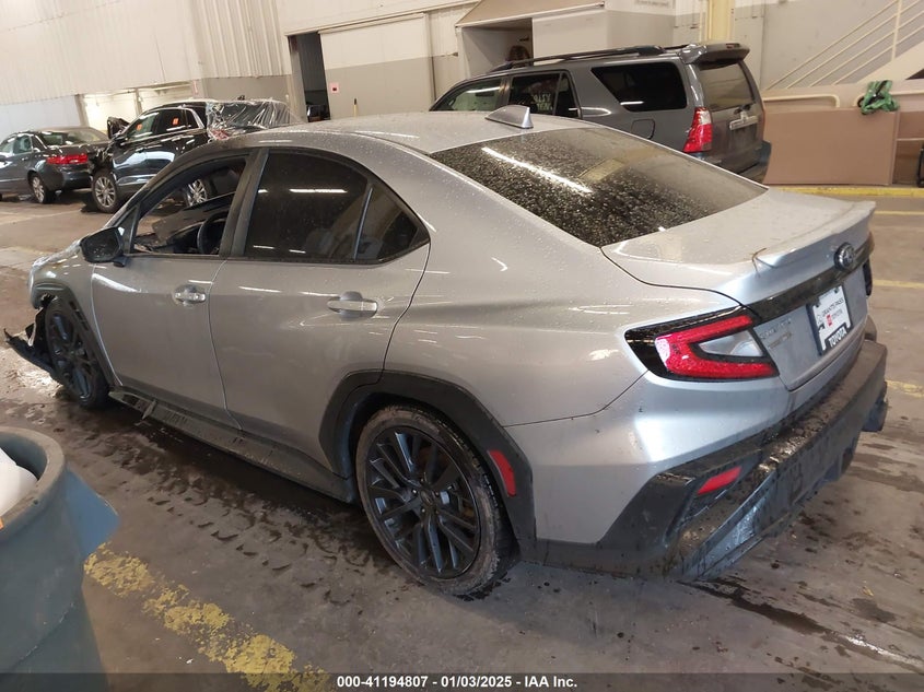 2022 Subaru Wrx VIN JF1VBAF65N9003843 IAAI salvage auction — Burn Engine, Salvage (Oregon), sold $475 on 2026-07-16 (photo 3)