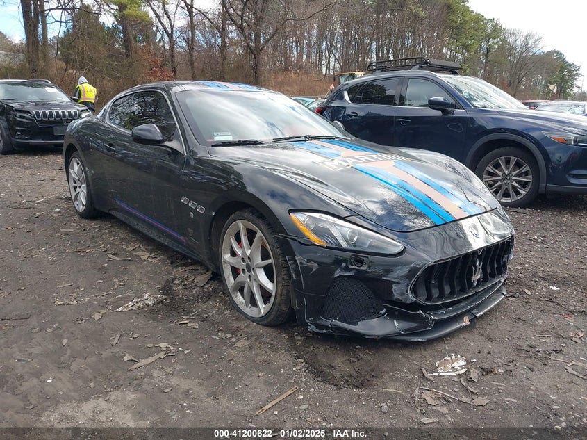 2018 MASERATI GRANTURISMO VIN ZAM45VLA9J0270166 — COPART salvage auction photo