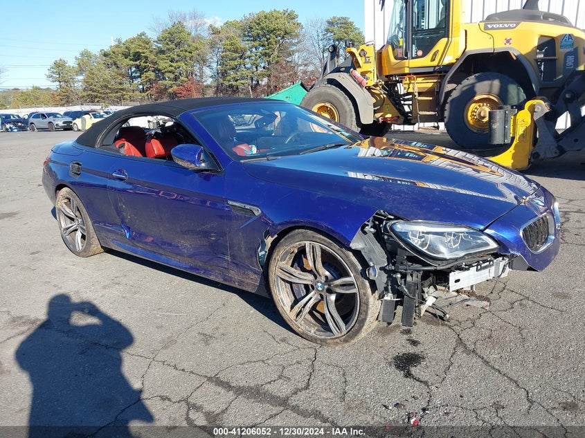 2018 BMW M6 VIN WBS6G9C56JBM23844 — COPART salvage auction photo