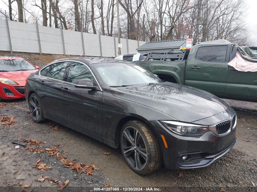 2018 BMW 430I GRAN COUPE VIN WBA4J3C58JBG96572 — COPART salvage auction photo