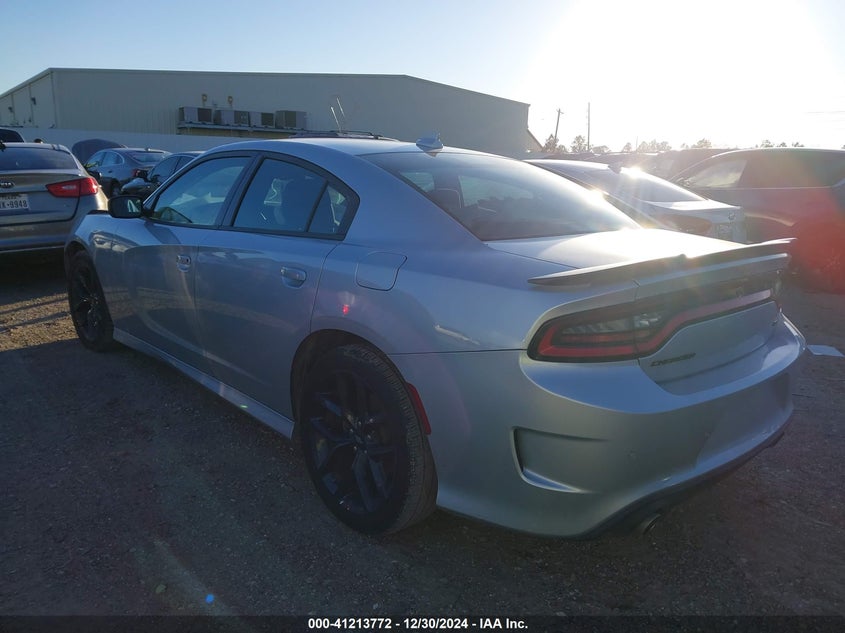 2023 Dodge Charger VIN 2C3CDXHGXPH588222 IAAI salvage auction — FRONT END, Enterprise Vehicles Clear Only (Texas), sold $8,400 on 2026-08-19 (photo 3)