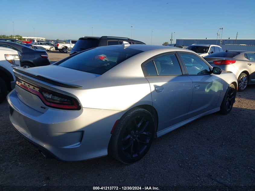 2023 Dodge Charger VIN 2C3CDXHGXPH588222 IAAI salvage auction — FRONT END, Enterprise Vehicles Clear Only (Texas), sold $8,400 on 2026-08-19 (photo 4)