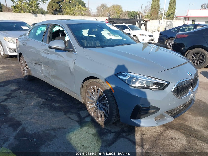 2022 BMW 228 GRAN COUPE VIN WBA53AK07N7K38682 — COPART salvage auction photo
