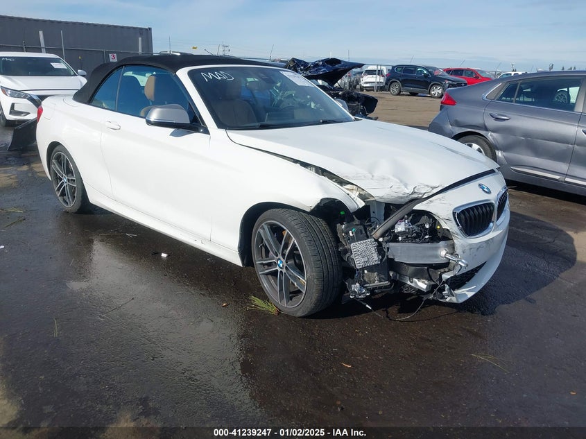 2018 BMW M240I VIN WBA2N1C57JVC27892 — COPART salvage auction photo