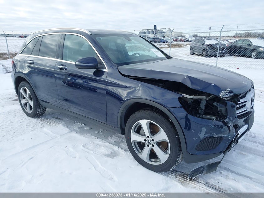2019 MERCEDES-BENZ GLC 300 VIN WDC0G4KB5KV159758 — COPART salvage auction photo