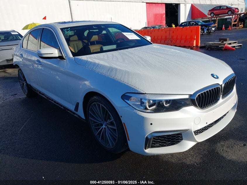2019 BMW 530I VIN WBAJA5C5XKWA57926 — COPART salvage auction photo