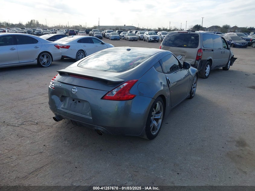 2011 NISSAN 370Z VIN JN1AZ4EH9BM551249 COPART salvage auction — Left Rear, Clear (Texas), sold $4,250 on 2025-02-19 (photo 4)