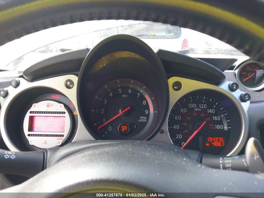 2011 NISSAN 370Z VIN JN1AZ4EH9BM551249 COPART salvage auction — Left Rear, Clear (Texas), sold $4,250 on 2025-02-19 (photo 7)