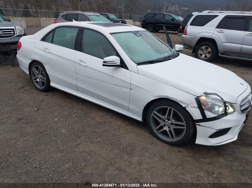 2016 Mercedes-benz E-klasse VIN WDDHF8JB1GB232983 COPART salvage auction — Right Side, Salvage (New Jersey), sold $6,700 on 2025-02-27 (photo 6)