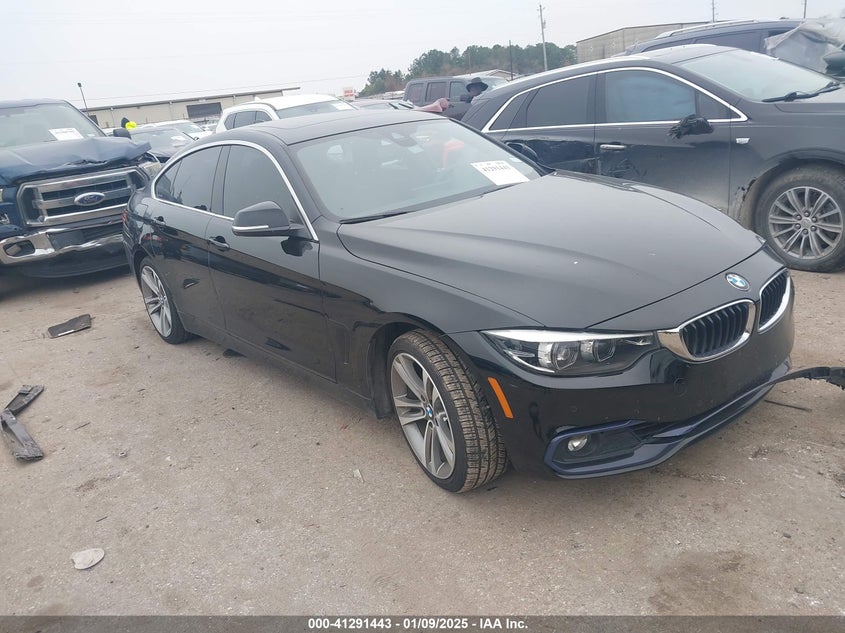 2018 BMW 430I VIN WBA4J1C55JBG79085 — COPART salvage auction photo
