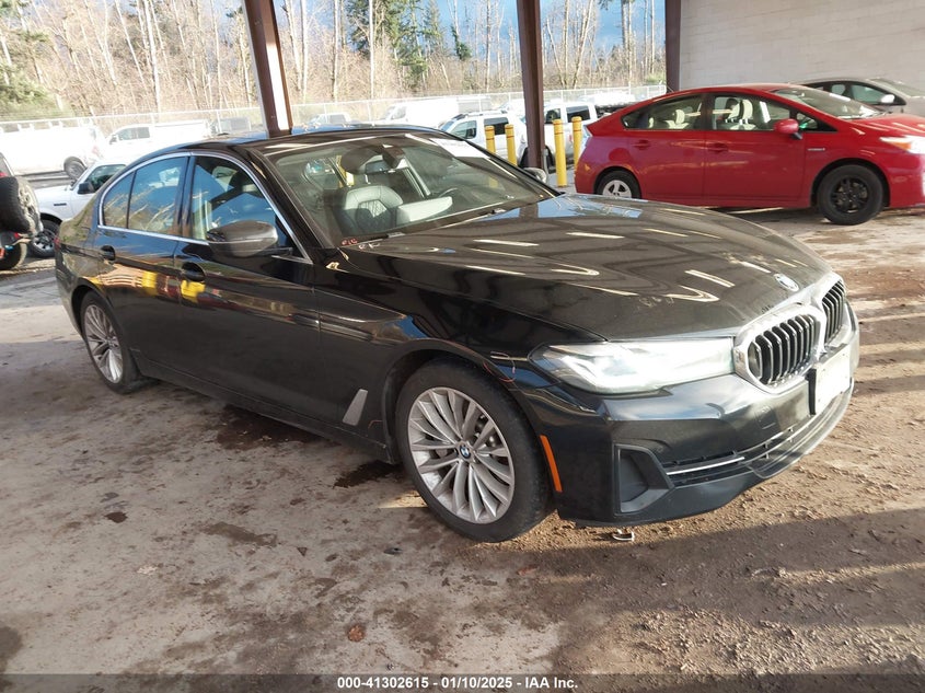 2021 BMW 530I VIN WBA53BH04MWW96844 — COPART salvage auction photo