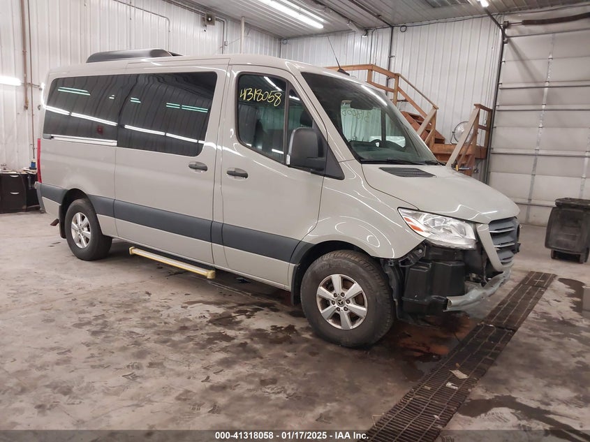 2021 MERCEDES-BENZ SPRINTER 2500 VIN W1Z4EFHY6MT068685 — COPART salvage auction photo