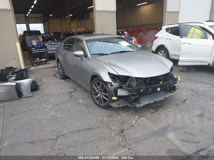 2018 LEXUS GS 350 VIN JTHCZ1BLXJA009203 — COPART salvage auction photo