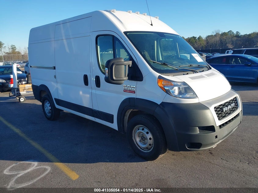 2019 RAM PROMASTER 1500 VIN 3C6TRVBG7KE556513 — COPART salvage auction photo